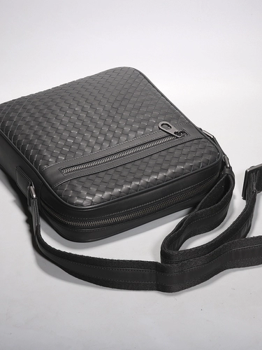 Плетеная кожаная сумка через плечо для отдыха, небольшая сумка, рюкзак, из натуральной кожи