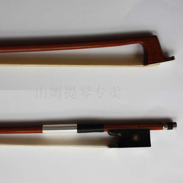 Violin bow High-grade red sandalwood Ebony bow Sam violin bow good elasticity Good sound quality