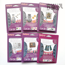 American imported sculpey soft pottery jewelry made silicone mold pet doll gemstone petal leaf model