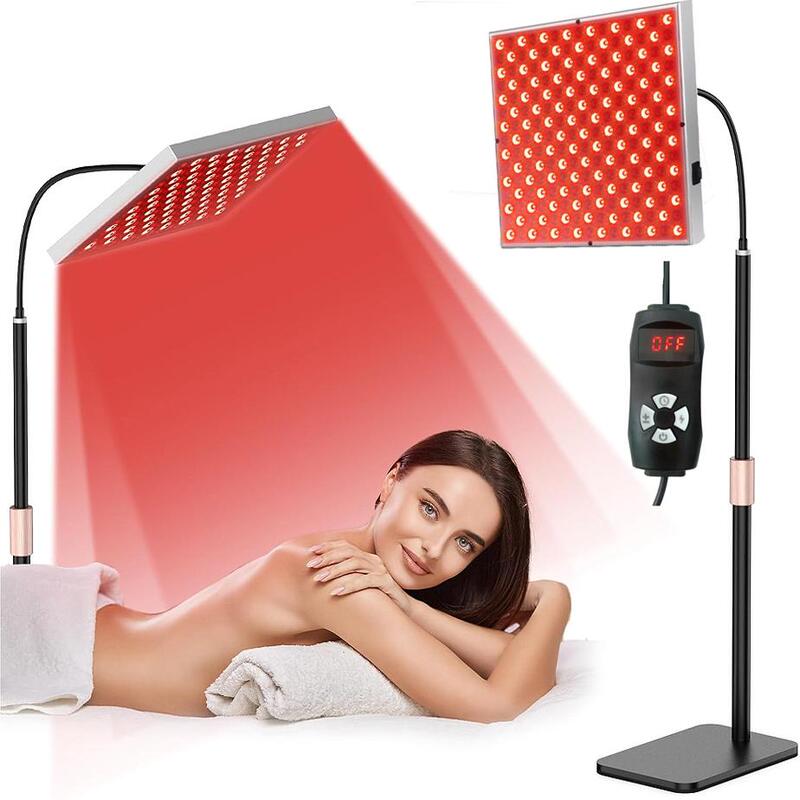 Amazon Floor Stand 225 Light Panel Red Light Therapy Lamp 660+850Nm Near-Infrared Home Beauty Light Therapy Lamp