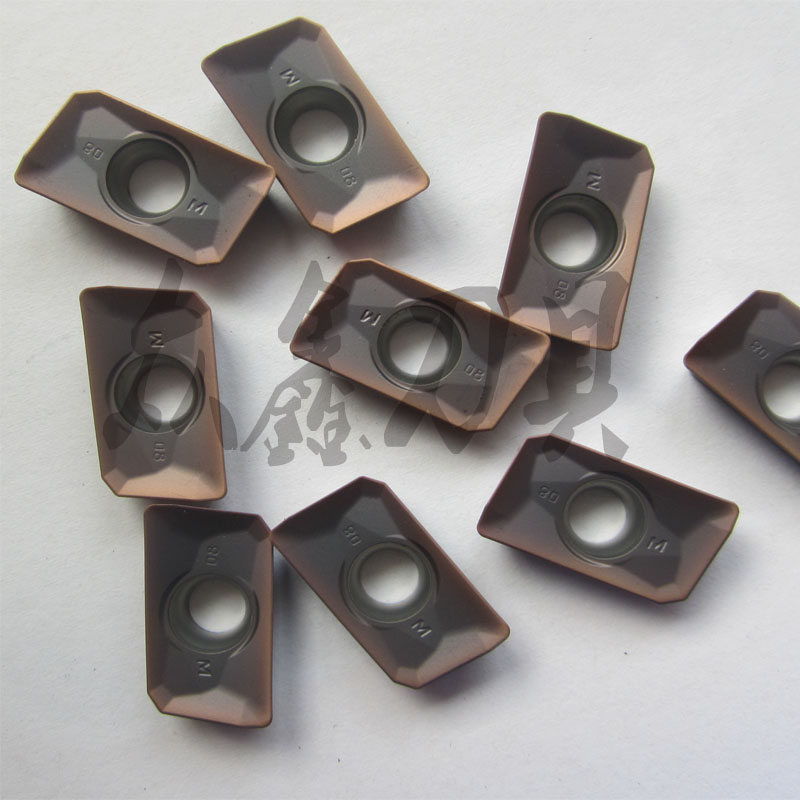 Zhuzhou numerical control milling cutter sheet APMT1604 1135PDER R5 R6 R6 blade YBG202 205 stainless steel