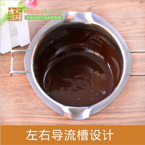 Roasting diy baking tool 304 stainless steel water-proof melting bowl chocolate butter furnace heating pot