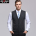 Berkron nam vest áo len cardigan V-Cổ slim business vest nút lưới ấm áo len Dệt kim Vest