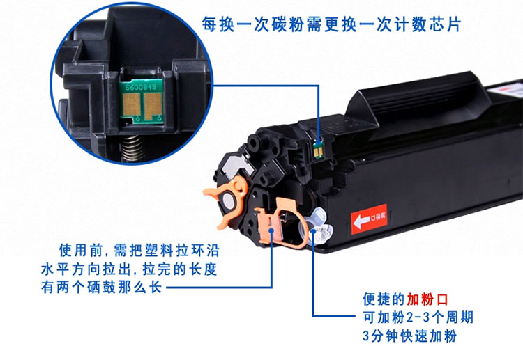 Dễ dàng thêm hộp mực máy in Canon LBP3018 hộp mực máy in 925 MF3010 3050 CRG912 trống 6018 - Hộp mực