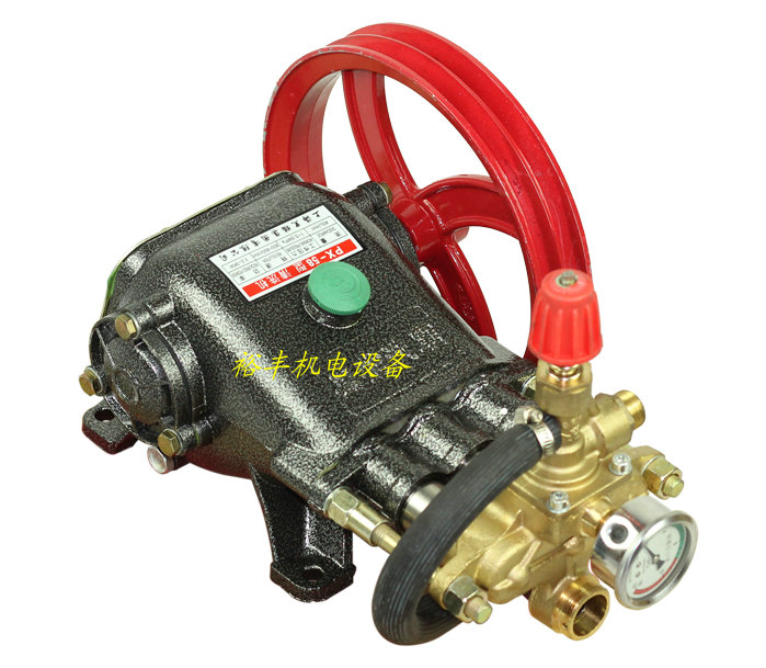 Car washing machine pump head 40A washing machine pump head HM-55 58 high pressure pump hunting cat black cat high pressure pump head