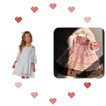 Girls piano performance dress dress big childrens catwalk show high-end dress exclusive designer brand export original list