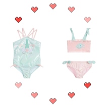 High-end girls swimsuit mermaid unicorn Net red ins foreign style super fairy sunscreen quick-drying hot spring bikini