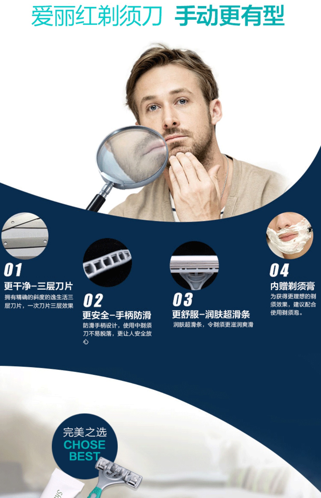 Ailihong Hướng dẫn sử dụng khách sạn Máy cạo râu Khách sạn trả tiền Vật tư thép không gỉ Máy cạo râu dùng một lần Trả tiền để sử dụng - Rửa sạch / Chăm sóc vật tư túi đựng mỹ phẩm nhỏ gọn