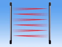 Outdoor wired 6 beam infrared fence grating anti-theft detector Anti-theft alarm 8 beam