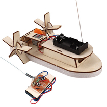 Remote control Ming ship yacht Primary School students scientific experiment diy small production materials Childrens Voice control car
