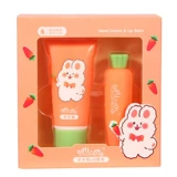 Морковный бесцветный увлажняющий водостойкий защитный детский милый бальзам для губ, против трещин