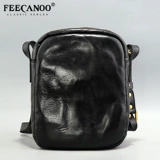 Ретро кожаная сумка на одно плечо, сумка через плечо, рюкзак для отдыха, в корейском стиле, из натуральной кожи