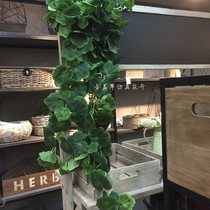Simulation Begonia leaf Vine green plant wall hanging decoration fake plant home wedding project soft decoration with Begonia Vine