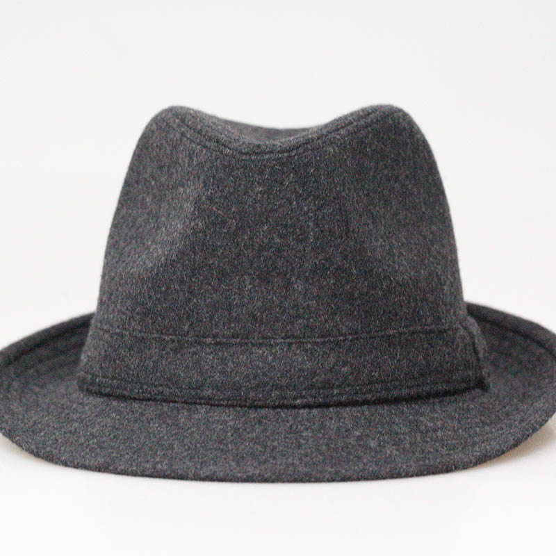 New woolen hats autumn and winter middle-aged and elderly men's hats male felt hats British jazz retro hats for the elderly
