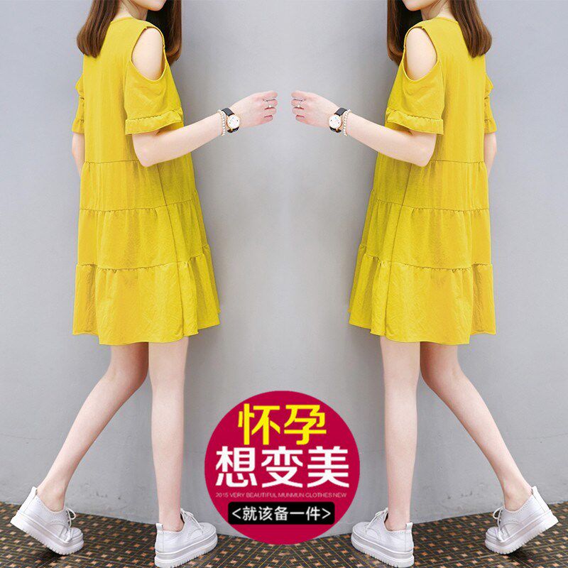 Pregnant woman summer clothing blouse i6aUJj9m0R loose fashion large size gestation woman with summer clothing and shoulder foreign dress