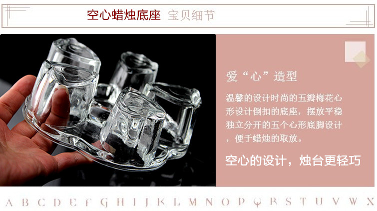Nến giữ bộ trà khay trà hình trái tim thủy tinh cách nhiệt cơ sở hoa ấm trà ấm đun nước ly uống trà
