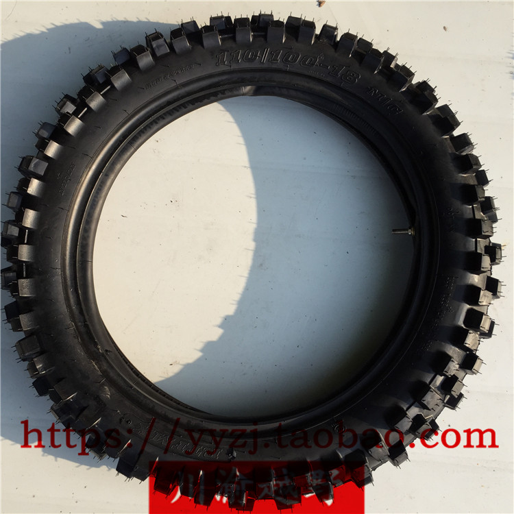 Phụ kiện xe mô tô CQR Lốp bắp cải T4 Hoa lớn Lốp lốp sâu 18 21 Lốp trong lốp xe máy hindu