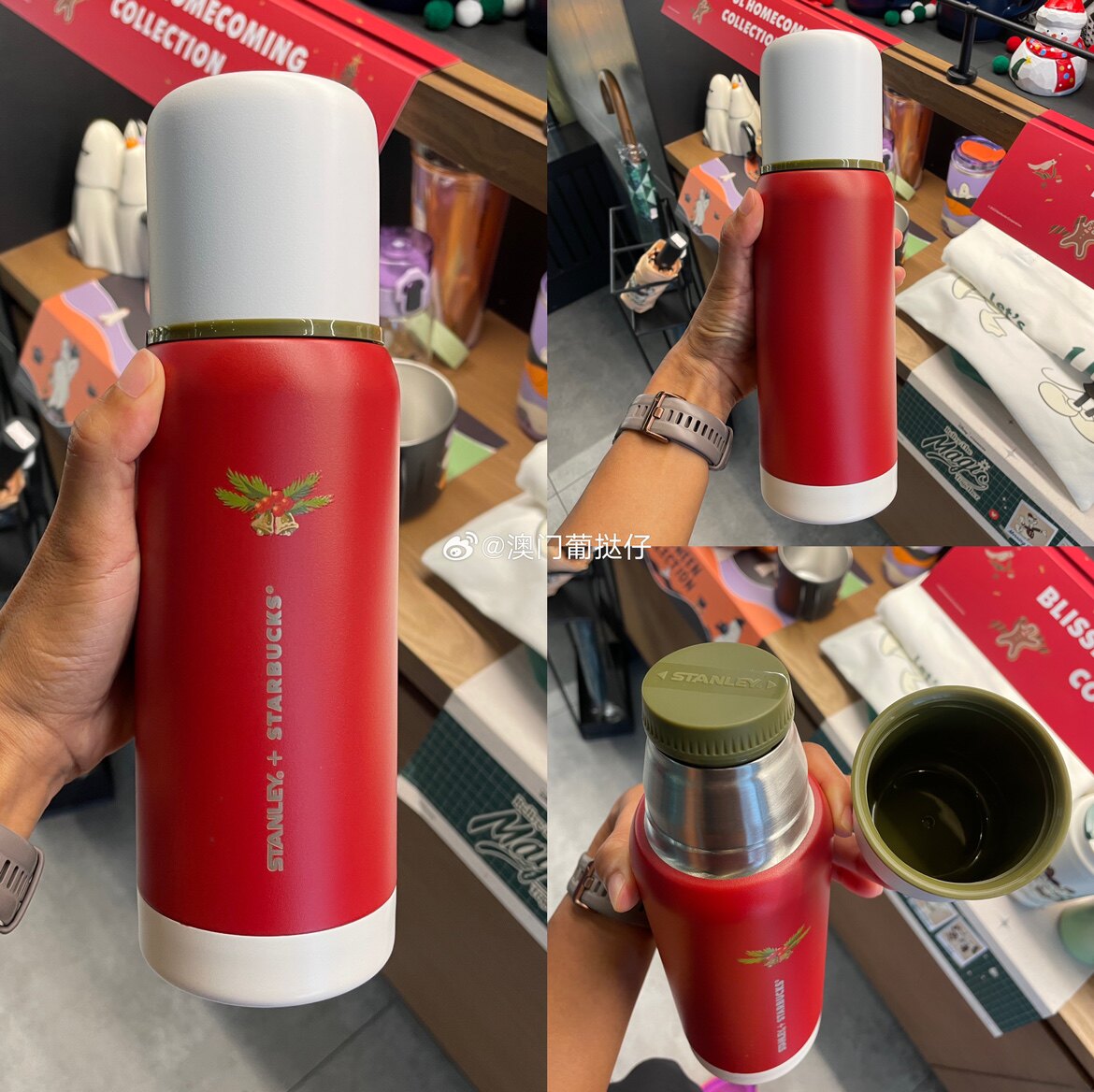 товар из китая 澳门香港星巴克stanley联名不锈钢吸管杯随行杯the quencher h2.0 Starbucks