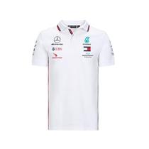 New product New f1 racing suit short sleeve T-shirt men polo shirt custom custom car club clothing White
