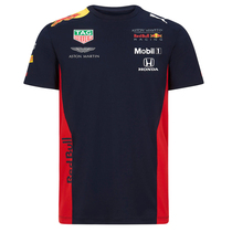 F1 racing suit mens short sleeve T-shirt Red Bull team car clothes custom-made round neck shirt summer clothes Mercedes-Benz McLaren