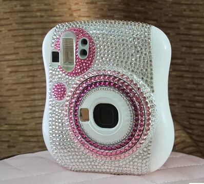 Popularity Fuji beats up mini25 autofocus Schwaroshiach camera minimalist Extravagant Diamonds Limited Edition