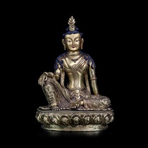 Naxi picks up Nepalese bronze gilt free Guanyin supplies Buddha statues and antiques collection Buddha hall