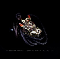 Naxis collection of Tibetan Buddhism Great King Kong Qing Dynasty pendant Buddhist supplies Buddha statues antique collection Buddha Hall