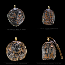 Lotus hand Bodhisattva elephant nose Tianyi area Shanye mud wipe Tibetan Buddhist antique antique collection Buddha Hall