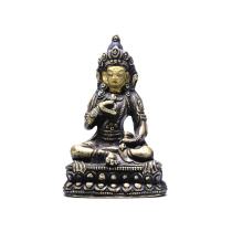 Naxis collection of Tibetan Buddhism alloy copper Vajra Buddha statue antiques collection Buddhist supplies