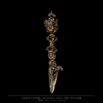 Naxi picks up Nepals Copper Horse head King Kong Pong Buddhist supplies Buddha statues antique collection Buddha Hall