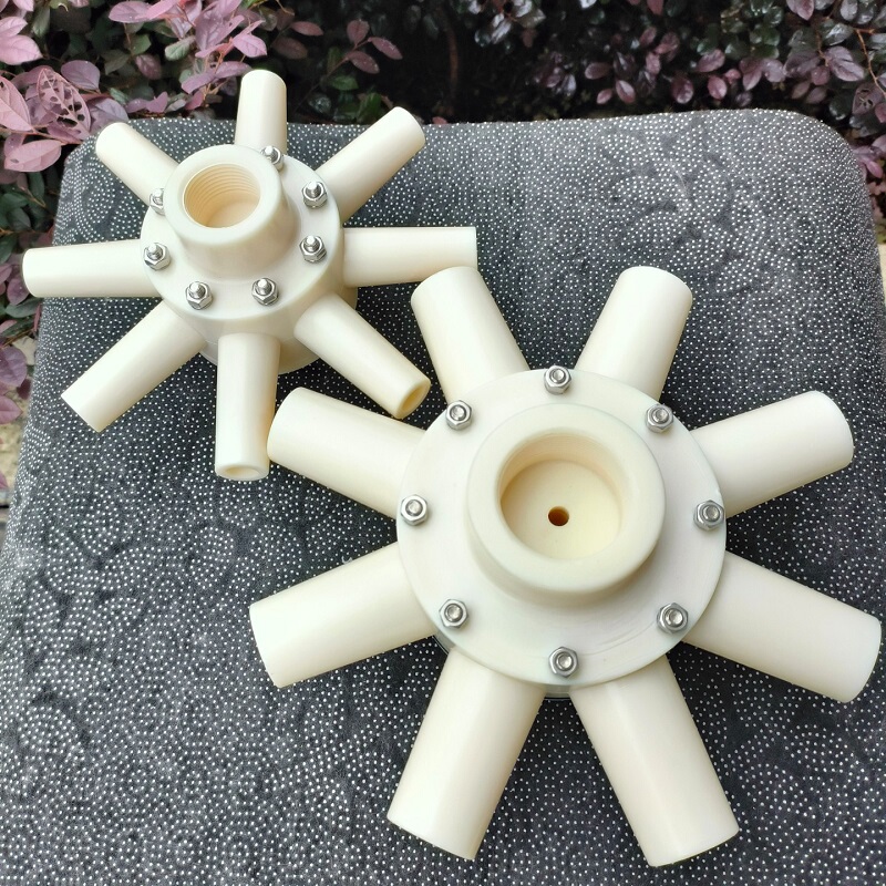 Abspp Plastic Dissolved Air Release Device/Octagonal Air Flotation Release Device/Tj Release Aerator Is Acid and Alkali Resistant and Corrosion-Resistant