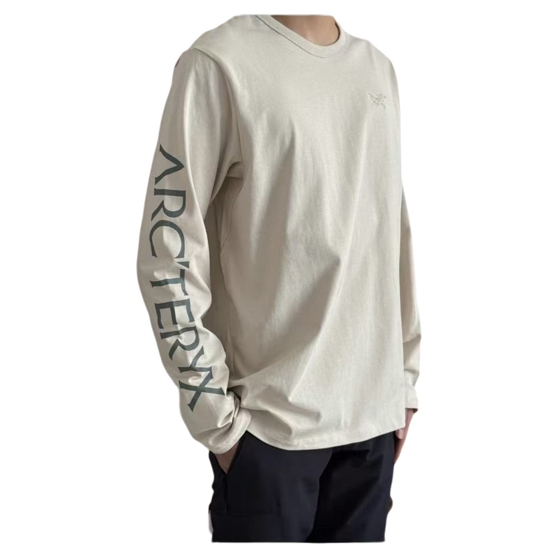 Arcteryx Captivearc'Wordls Letter Logo Printed Breathable Long-Sleeved T-Shirt Arcteryx Captivearc'Wordls Letter Logo Printed Breathable Long-Sleeved T-Shirt