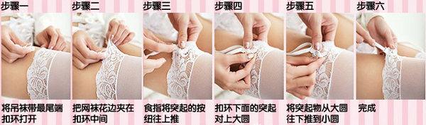 Châu âu và Hoa Kỳ phổ biến kích thước lớn tam giác garter phù hợp với garter garter buckle clip ống dài ống cao trên đầu gối vớ dây đeo nịt