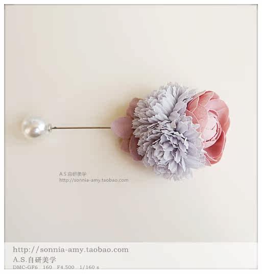 Broche femme A.S. en Matériau mixte - Ref 1177977 Image 5