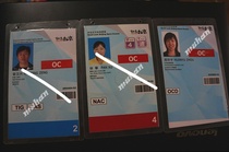 Good Luck Beijing Sports Event Work Permit Cleaning Environmental Supervision Certificate 10 Yuan (randomly issued)