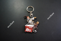 Old Beijing Laoshe Teahouse Double Reed Key Chain Key Ring