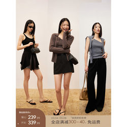 Fashionable double version Xin'ao superfine merino silk wool vest/single suspender/cardigan three-piece set