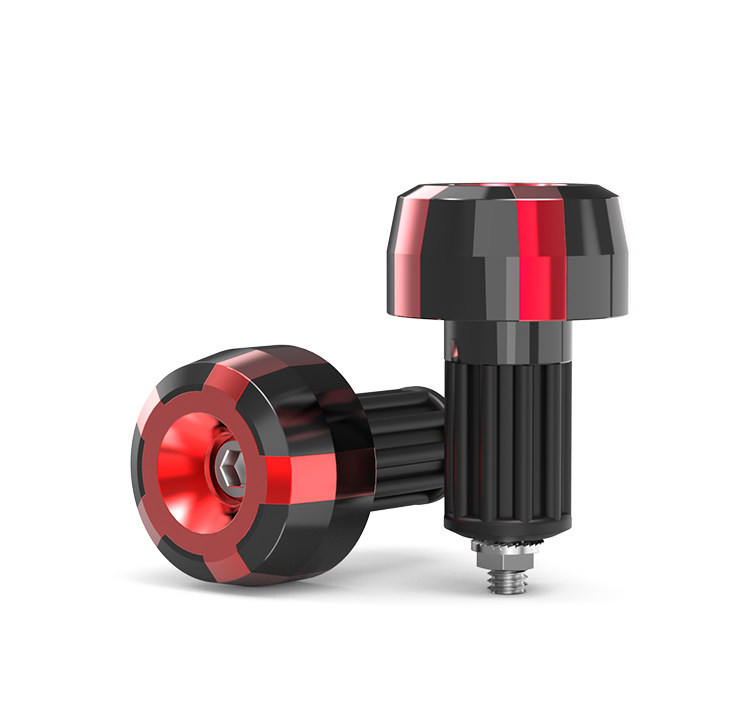 Motorcycle handle plug modification universal anti-slip ghost fire off-road vehicle faucet handlebar drop-resistant aluminum alloy handle plug