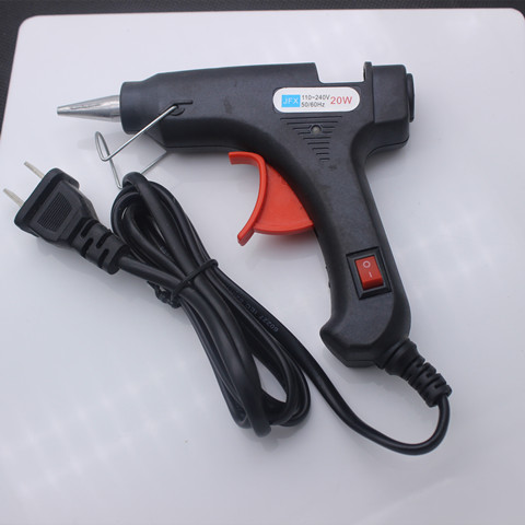 Hot melt adhesive gun DIY ornament tool sandals large drill adhesive clothing adhesive drill hair clip adhesive drill stick glue