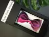 Hyde Park Man's Wedding The Groom's Best Man's Wedding Purple Pink Renaissance bow tie
