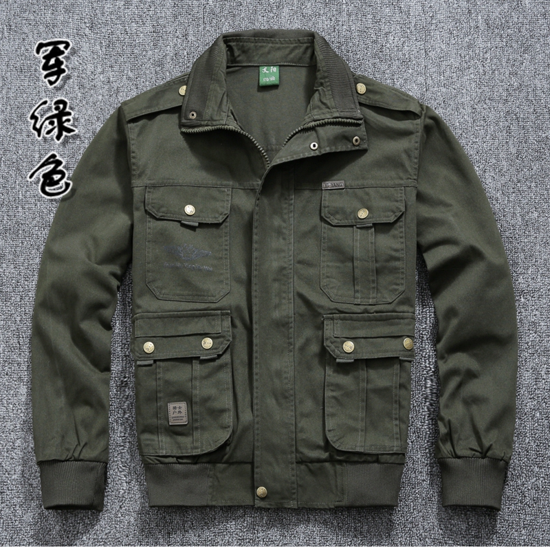 Spring and Autumn Wear-Resistant Twill Cotton Welding Jacket, Loose-Fitting Anti-Scalding Outdoor Workwear with Multiple Pockets