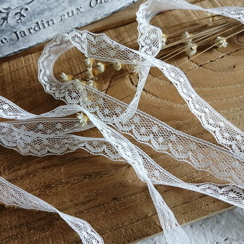 5-meter-day series hollowed-out lace with retro bjd va clothes lace accessories handmade diy material fine lace silk ribbon narrow