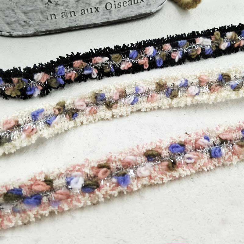 1 meter price exported to South Korea ribbon small fragrant wind clothing lace accessories jewelry ethnic wind hairband handmade diy accessories