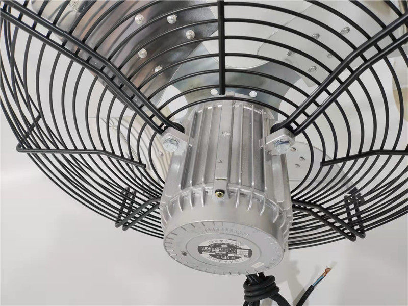 Common motor axial flow blower fan blade aluminium fan blade matching shaft sleeve ventilator mesh hood refrigerated storage air-conditioning group accessories