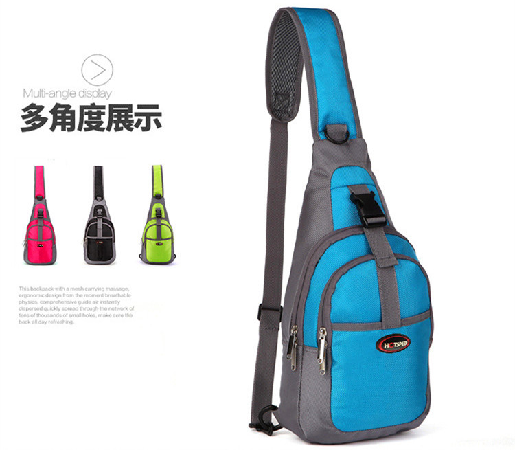 2015 nam nữ mới thể thao ngoài trời Messenger túi ngực Phiên bản Hàn Quốc của ba lô giản dị nóng bỏng Túi đeo vai chính hãng túi đeo chéo có khóa