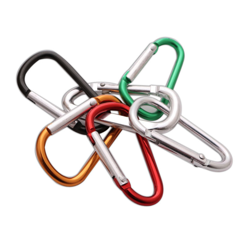 6 Number of climbing expeditions Expedition Camping Equipment Outdoor accessories Hanging Buckle Quick hanging buckle Keylock can print LOGO