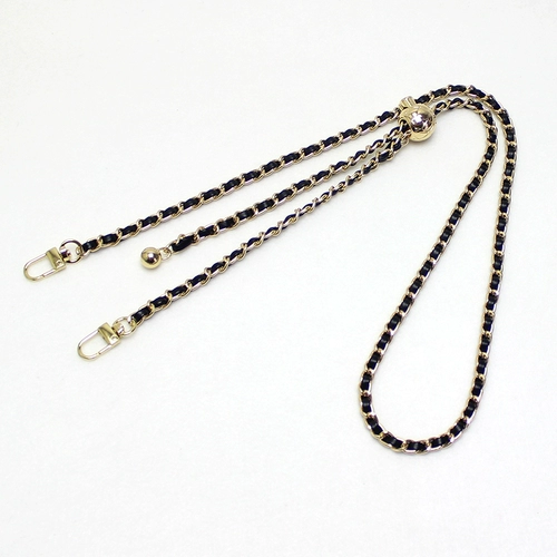 新予 Цепь, аксессуар для сумки, цепочка, регулируемая сумка через плечо, бретели на цепочке, в стиле Шанель