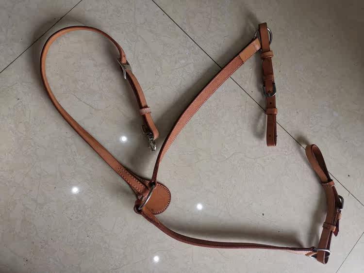 Western equestrian front chest strap Italian first layer cowhide front chest strap