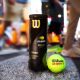 Wilson Wilson Tennis French Open US Open Competition Training Ball Wilson Practice Ball Rubber Can Tennis 3 Pack