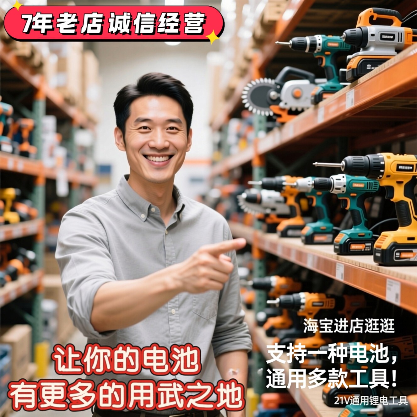 21v通用锂电工具精选的LOGO